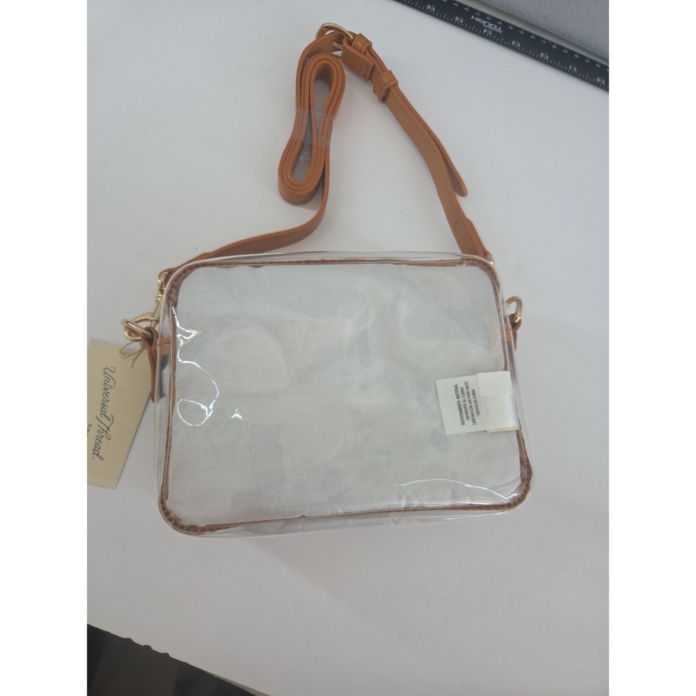 Crossbody Bag - Universal Thread™ Clear: Structured Vinyl‎ Handbag, Adjust Strap